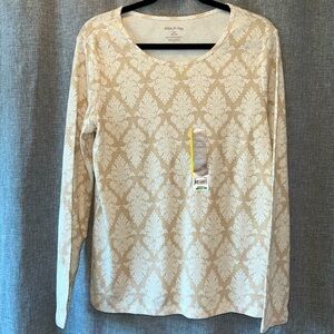 White Stag Women's Long Sleeve Shirt – Large – New with Tags